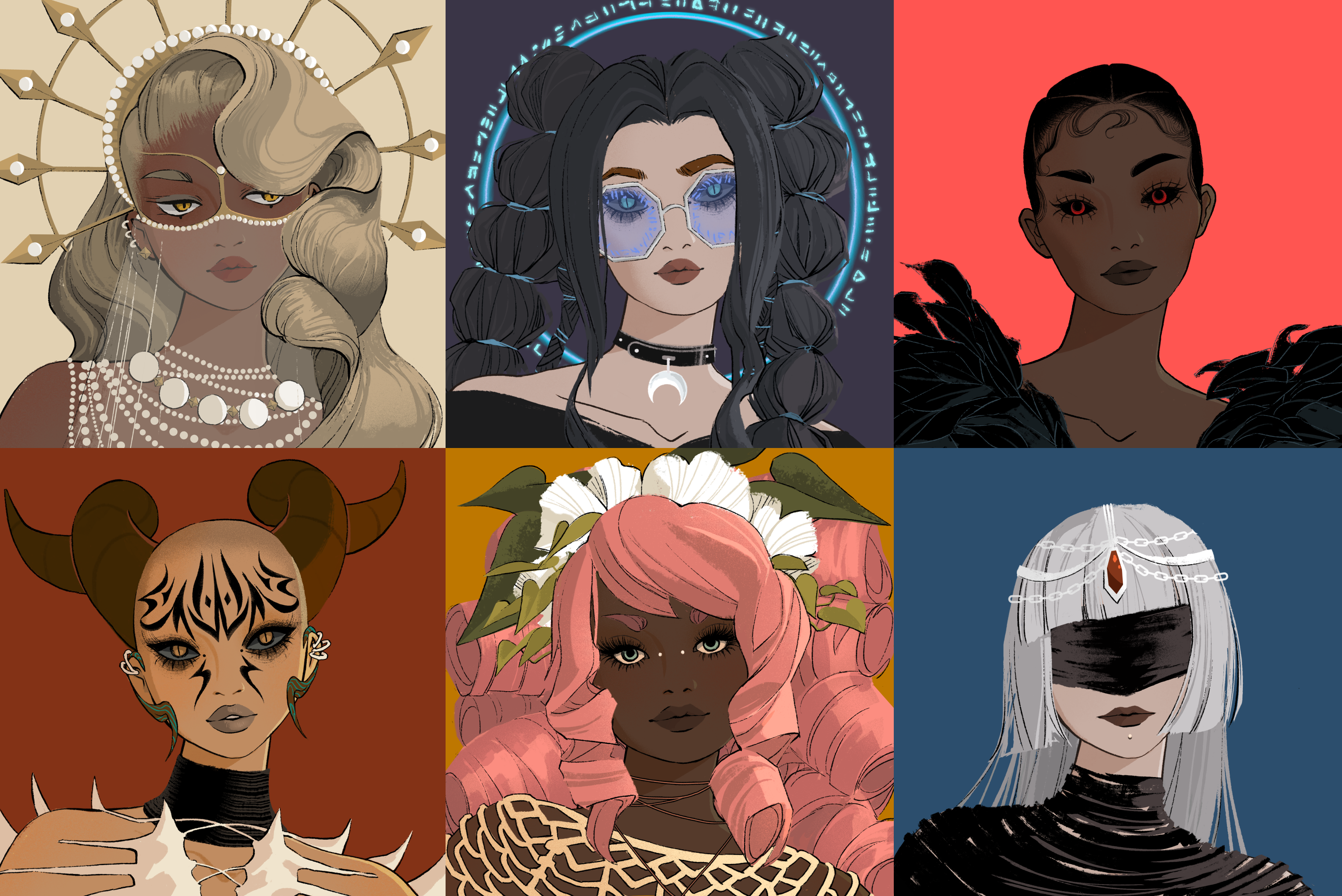 an ominious cover for a sacred quiz-based ritual