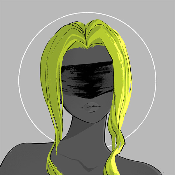 a keridwen hair-bangs fit for a witch