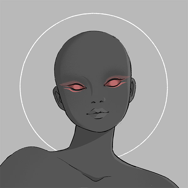 a blank eyes fit for a witch